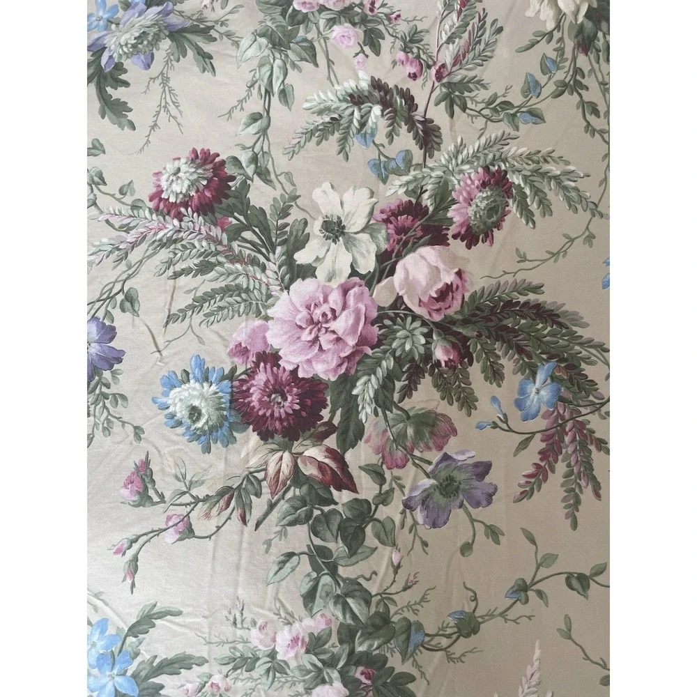 Vintage Ralph Lauren Adriana Romantic Floral Full/Queen Duvet Comforter Cover